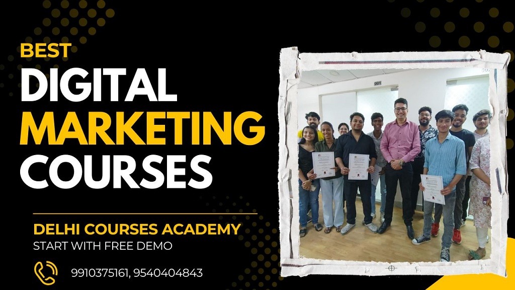top digital marketing courses in Delhi with fees, duration, ratings, demo classes, and placement support